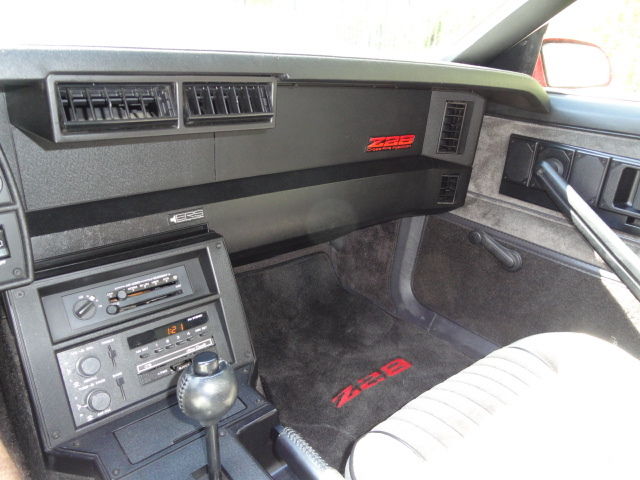 1983 Red Chevrolet Camaro Coupe