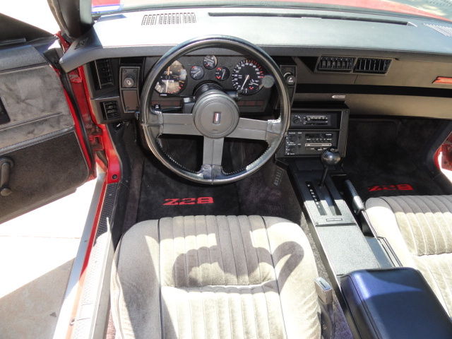 1983 Red Chevrolet Camaro Coupe