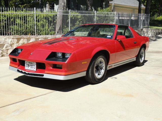 1983 Red Chevrolet Camaro Coupe