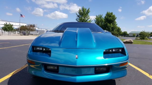 1994 Teal Chevrolet Camaro Coupe