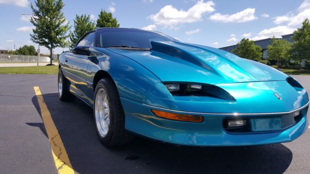 1994 Teal Chevrolet Camaro Coupe