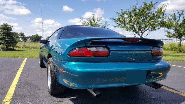 1994 Teal Chevrolet Camaro Coupe