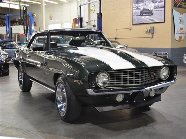 1969 Green Chevrolet Camaro --