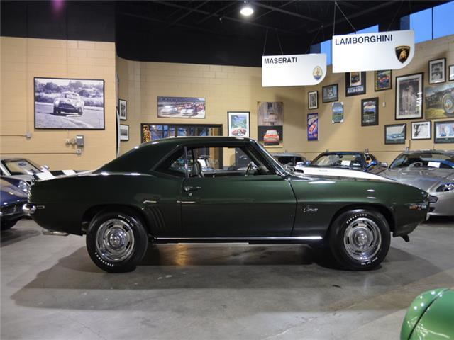 1969 Green Chevrolet Camaro --