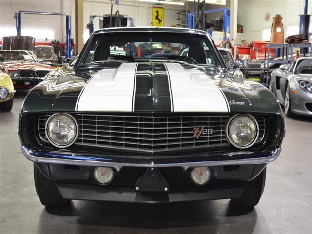 1969 Green Chevrolet Camaro --