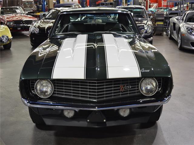 1969 Green Chevrolet Camaro --