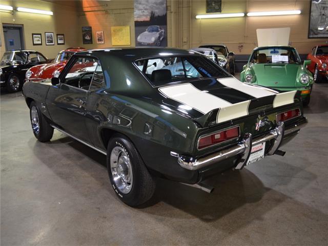 1969 Green Chevrolet Camaro --