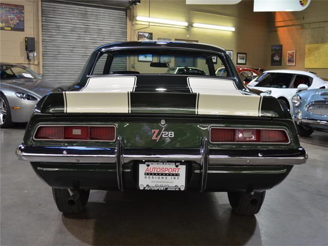 1969 Green Chevrolet Camaro --