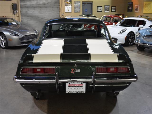 1969 Green Chevrolet Camaro --