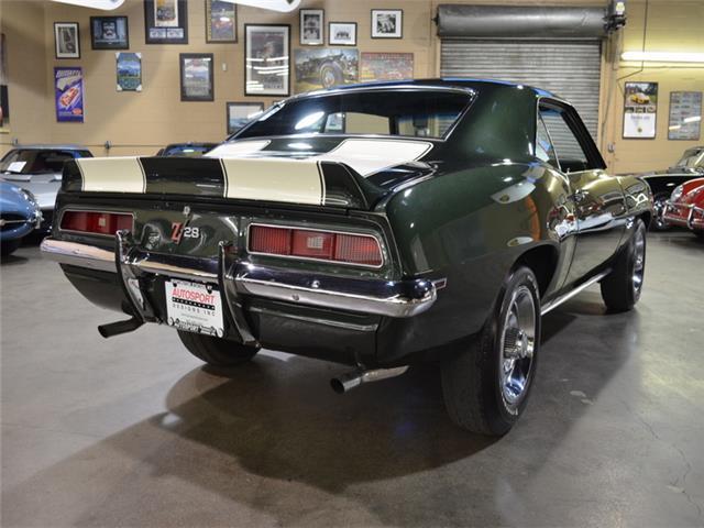 1969 Green Chevrolet Camaro --