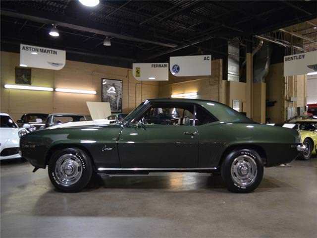1969 Green Chevrolet Camaro --