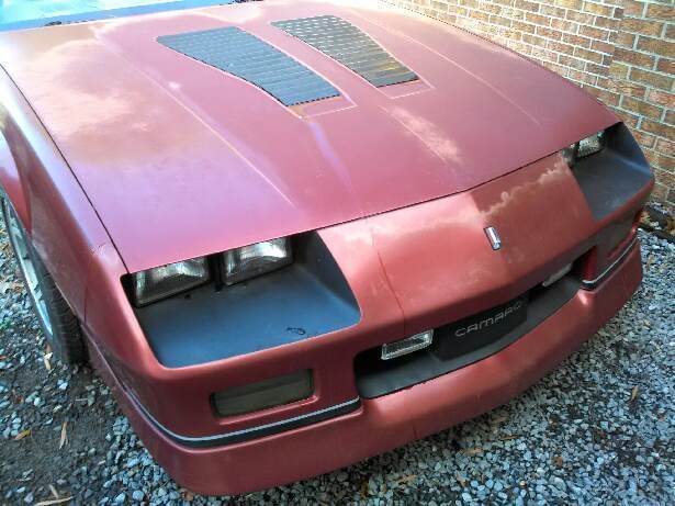 1987 Red Chevrolet Camaro