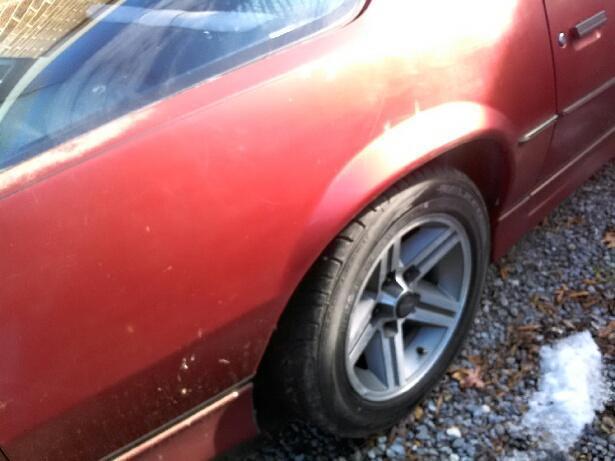 1987 Red Chevrolet Camaro