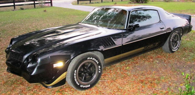 1979 Black Chevrolet Camaro Coupe