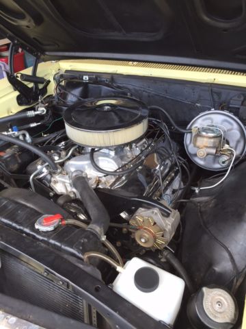 1967 Butternut yellow Chevrolet El Camino Pick up