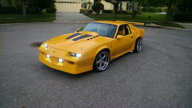 1983 Yellow Chevrolet Camaro Coupe