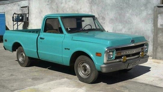 1970 verde Chevrolet C-10 Extended Cab Pickup