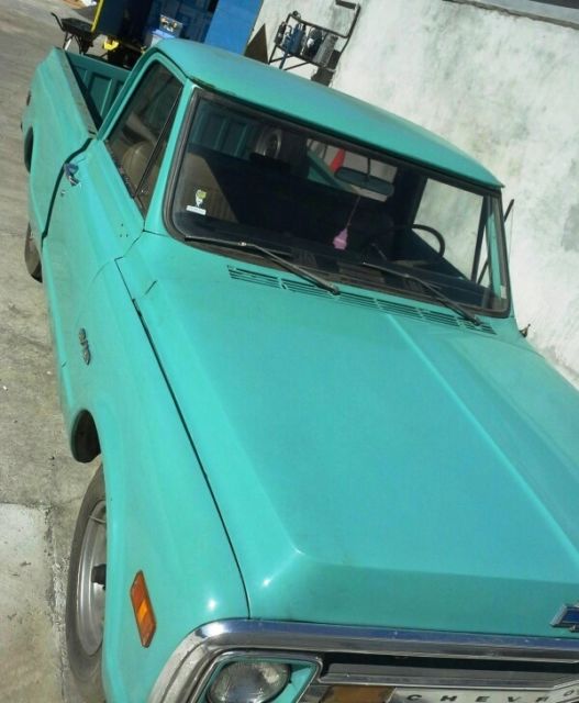 1970 verde Chevrolet C-10 Extended Cab Pickup