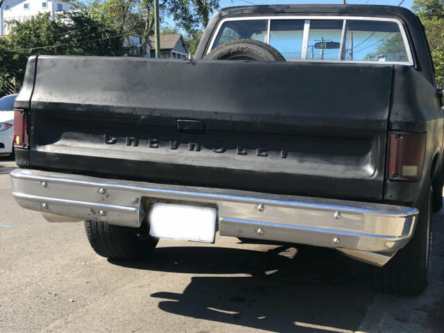 1984 Black Chevrolet C-10 Standard Cab Pickup