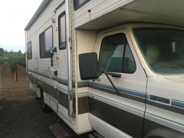 1991 WHITE Ford F-350 CAMPER