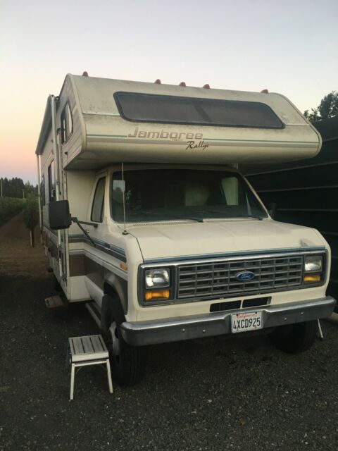 1991 WHITE Ford F-350 CAMPER