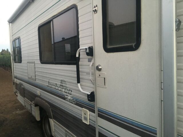 1991 WHITE Ford F-350 CAMPER