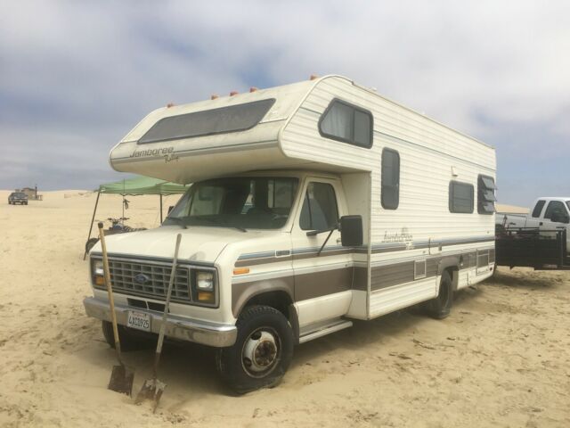 1991 WHITE Ford F-350 CAMPER