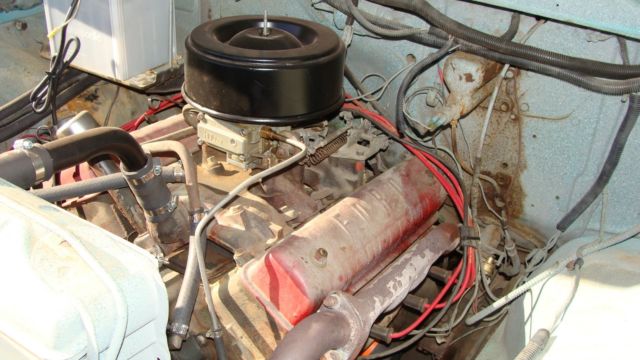 1959 blue/white Ford F-250 Standard Cab Pickup