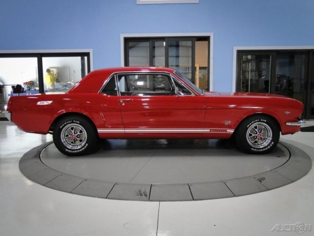 1966 Red Ford Mustang