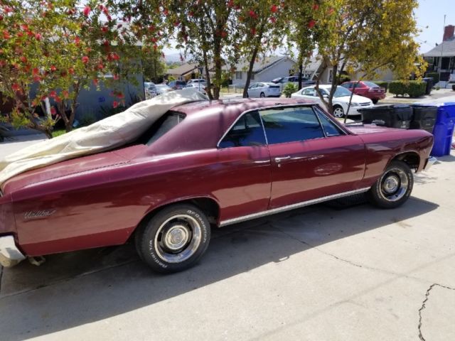 1966 Burgundy Chevrolet Chevelle Coupe