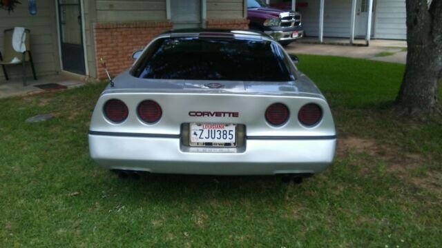 1988 Gray Chevrolet Corvette Coupe