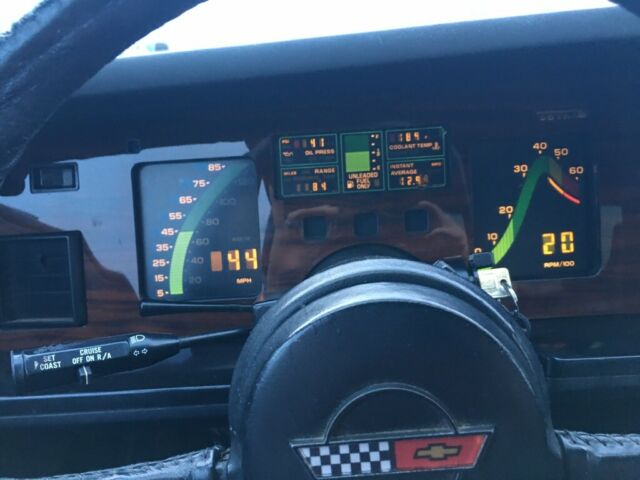 1984 Blue Chevrolet Corvette Coupe