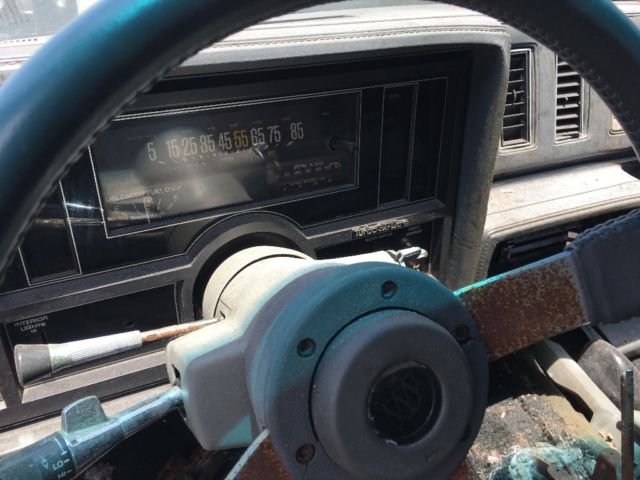 1987 Black Buick Grand National