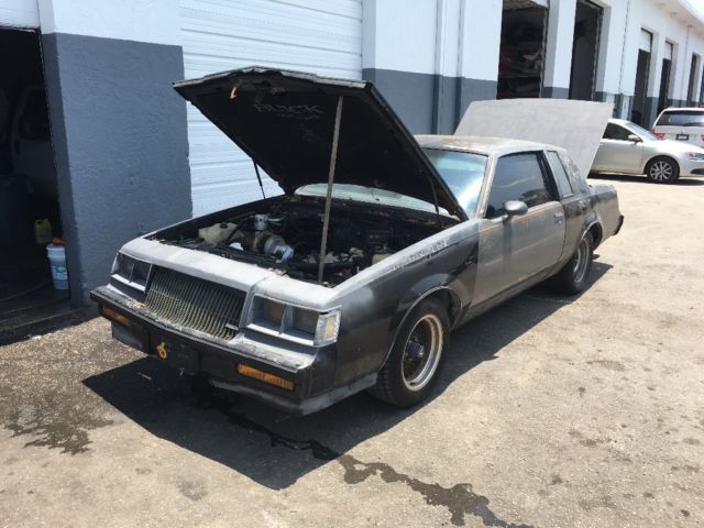 1987 Black Buick Grand National