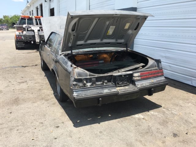 1987 Black Buick Grand National