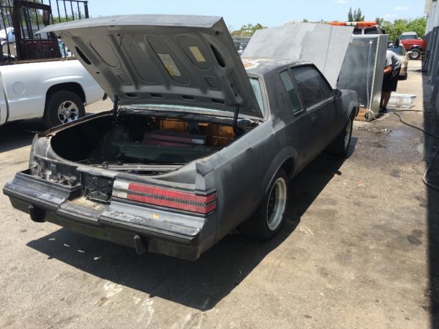 1987 Black Buick Grand National