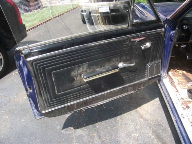 1965 Blue Pontiac GTO Convertible