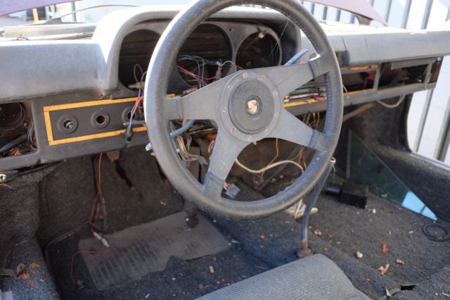 1972 Maroon / Orange Porsche 914 Coupe