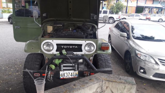 1976 Green Toyota Land Cruiser