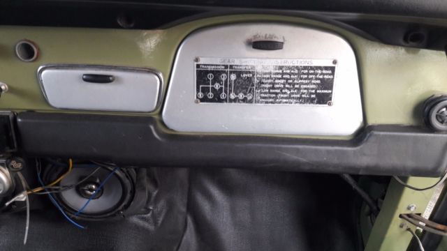 1976 Green Toyota Land Cruiser