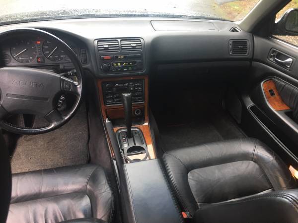 1994 Black Acura Legend Sedan