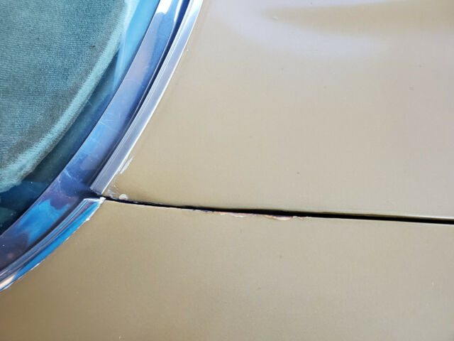 1970 Gold Chevrolet Chevelle Coupe