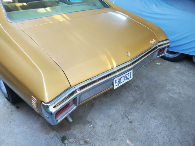 1970 Gold Chevrolet Chevelle Coupe