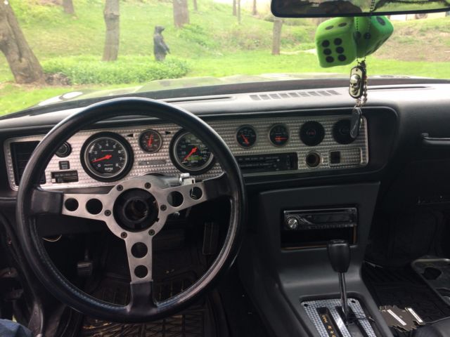 1978 BLACK WITH GOLD FLAKE Pontiac Trans Am COUPE