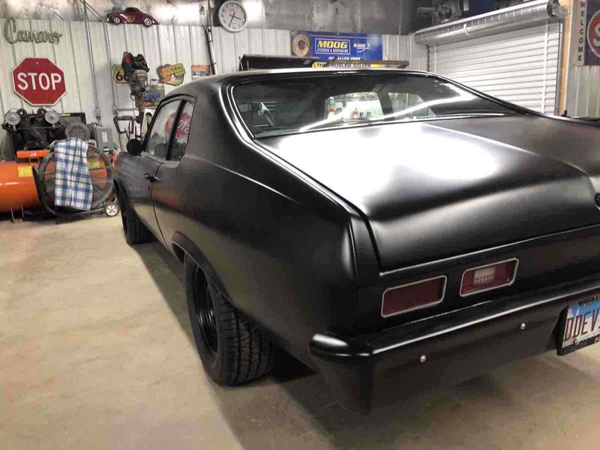 1973 Black Chevrolet Nova