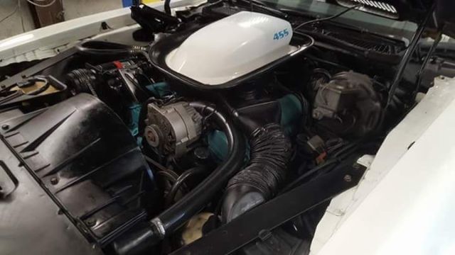 1974 White Pontiac Trans Am Coupe