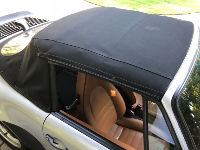 1986 Red Porsche 911 Convertible