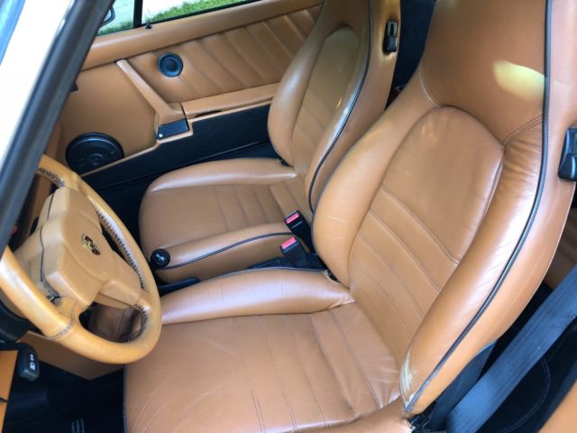 1986 Red Porsche 911 Convertible