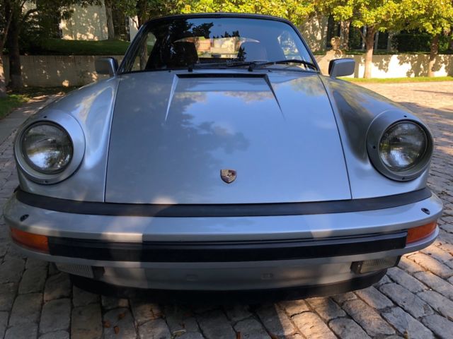 1986 Red Porsche 911 Convertible