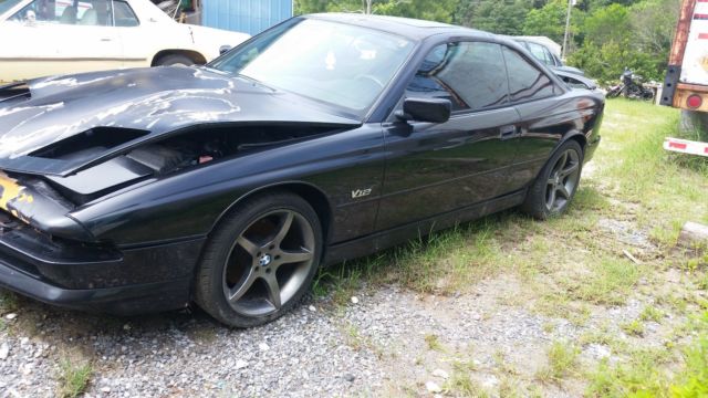 1991 Black BMW 8-Series Coupe